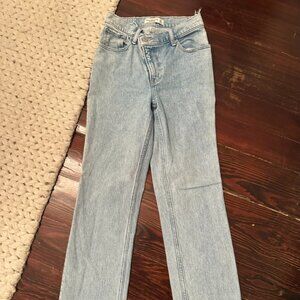 Abercrombie Light blue straight leg jeans